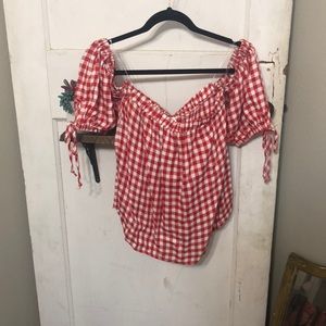 Off the shoulder top